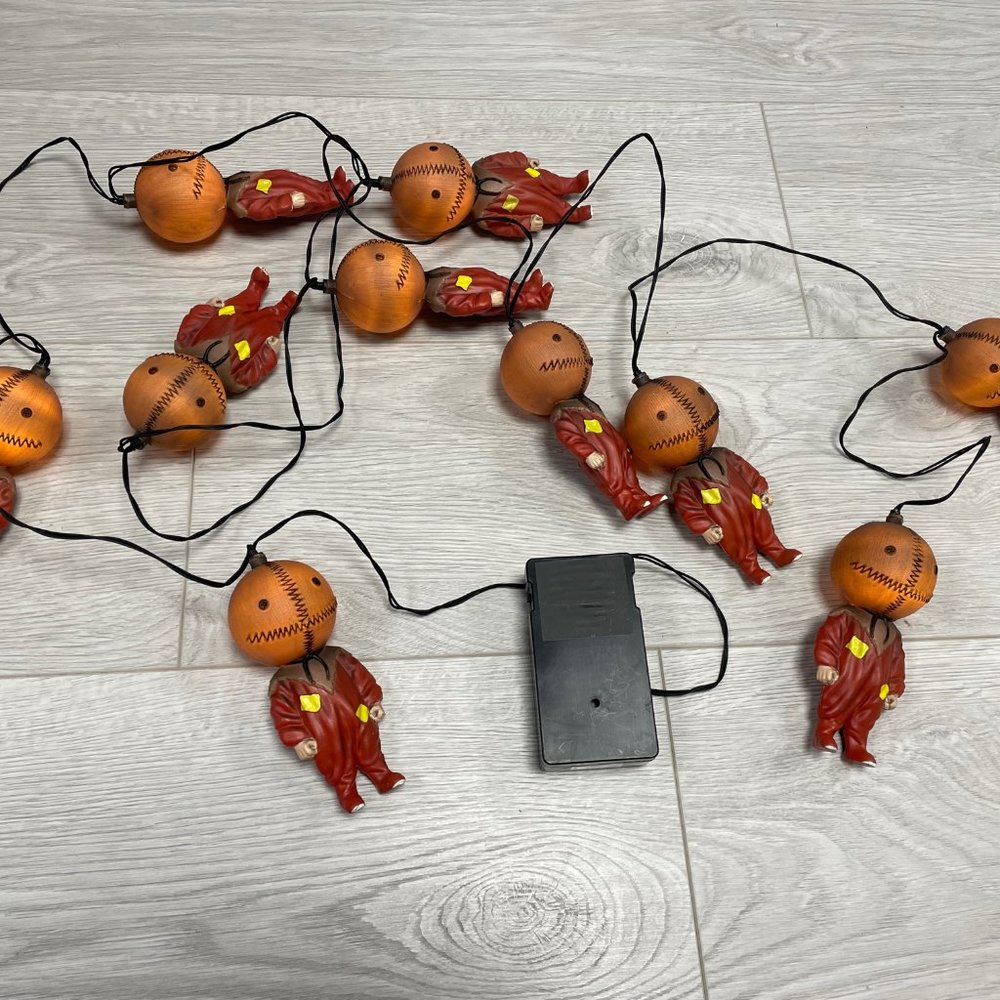 Spirit Halloween Horror Trick r Treat Sam 10 Piece String Lights Decoration
